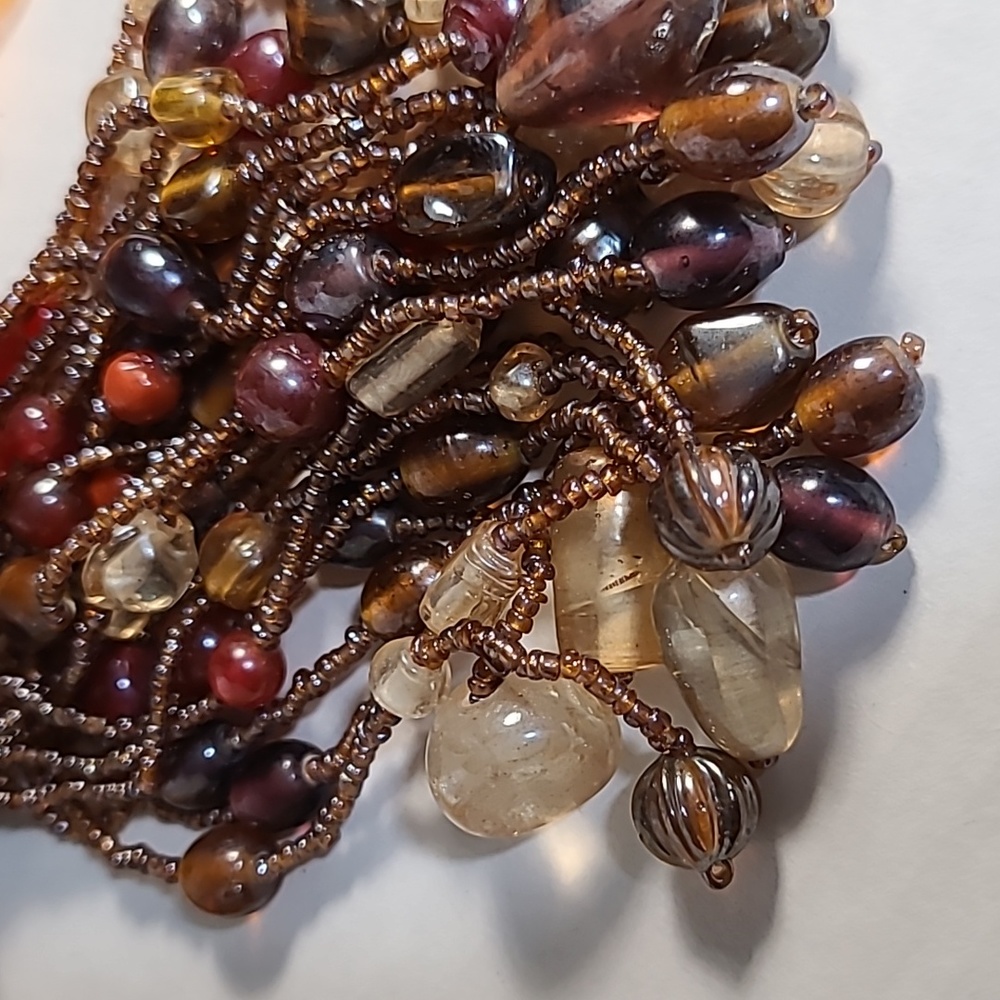 Glass Beaded Oversized Tassel - Picture 2 of 6